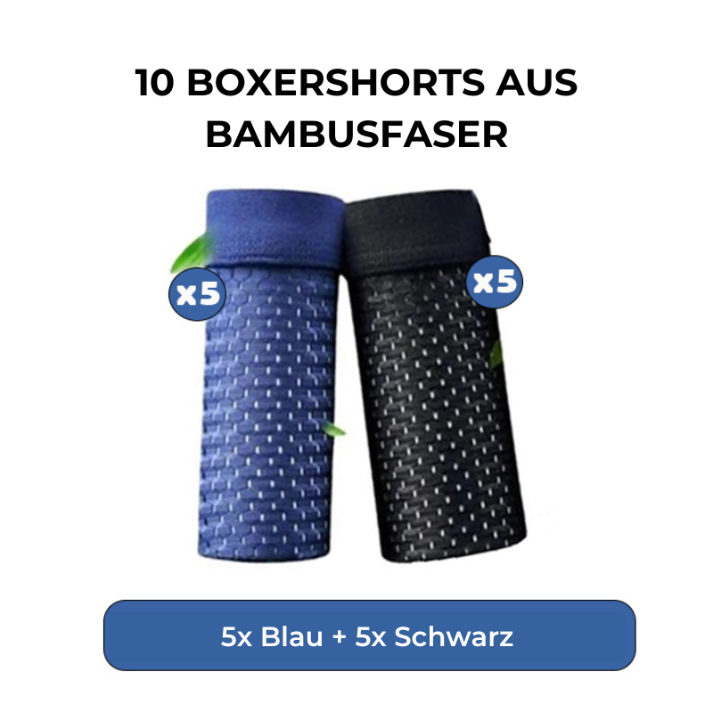 FiberSoft - Boxer aus Bambusfasern 4er Pack