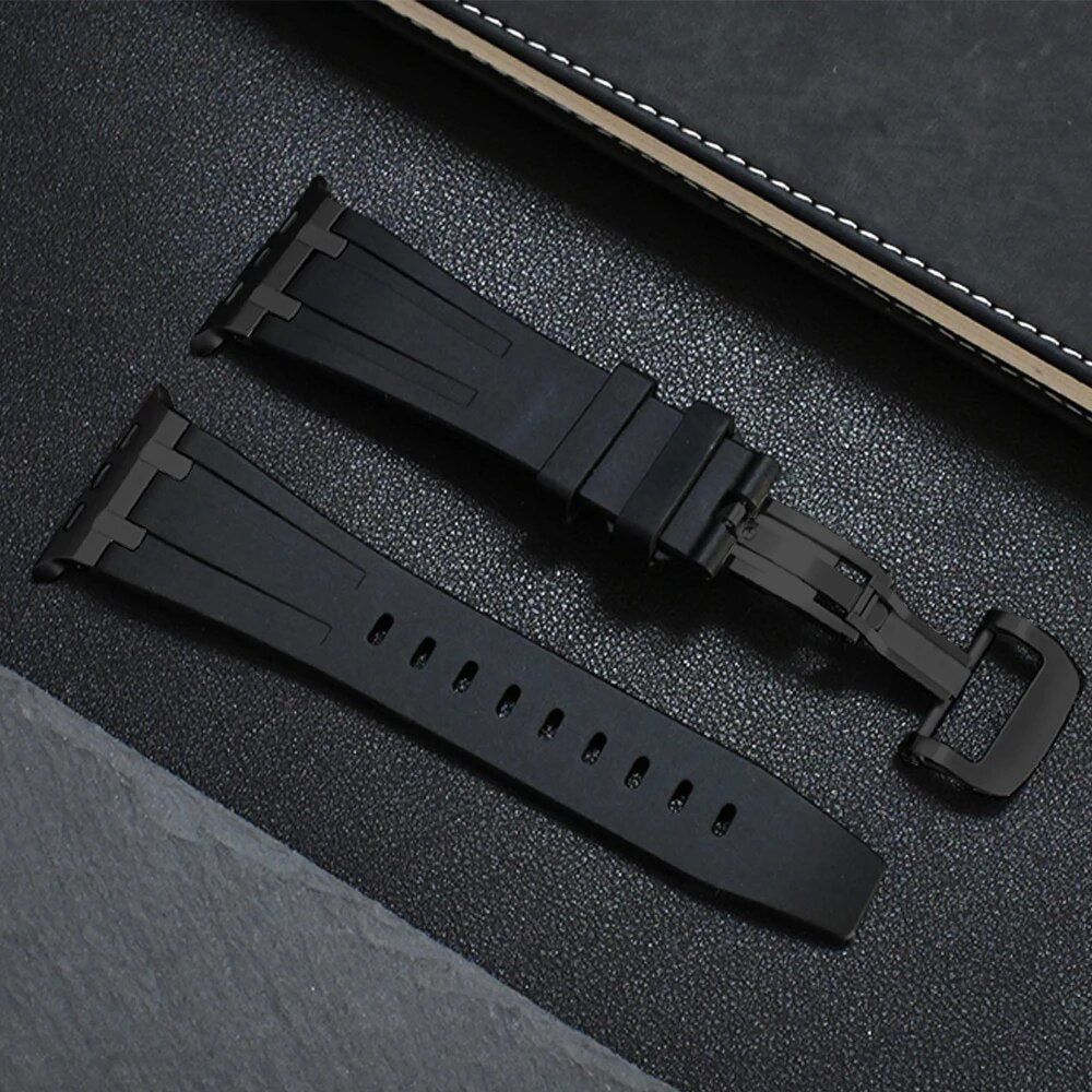 Onyx SE Titan-Silikon-Armband für die Apple Watch